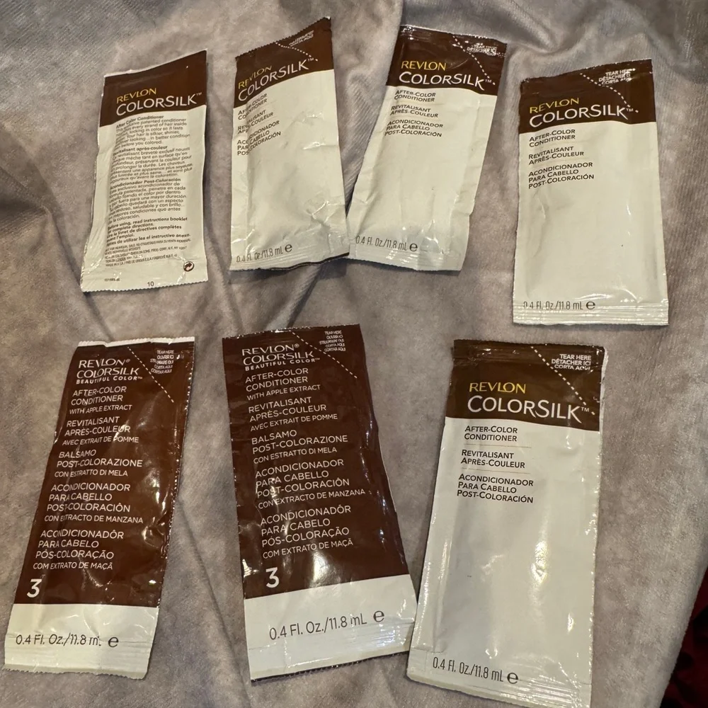 Revlon ColorSilk After-Color Conditioner lot of‎ 7